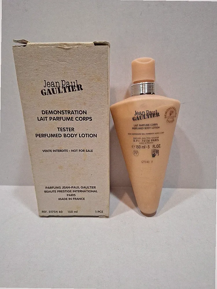 90's Vintage Jean Paul Gaultier Perfumed Body Lotion Vintage 150 Ml