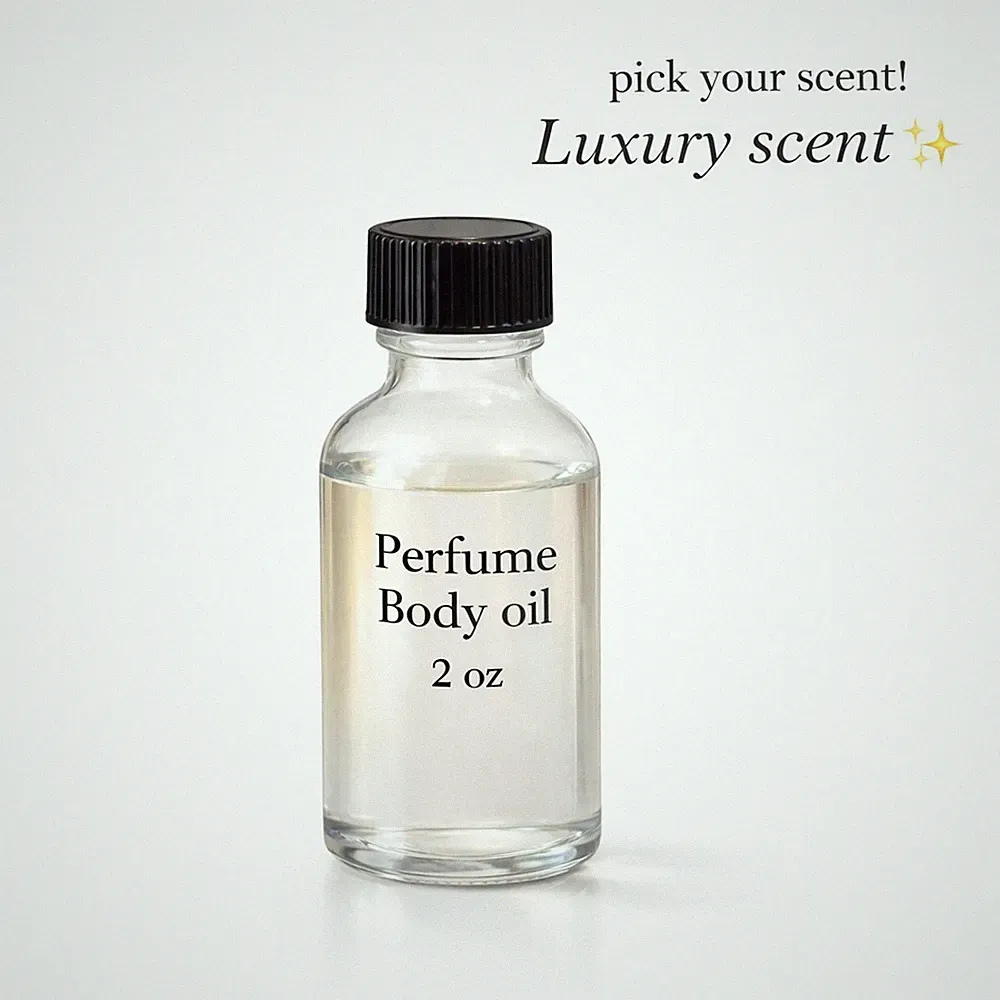 Body perfume oil, perfume body oil type rich sophisticated uncut oil 60 ml/ 2oz
