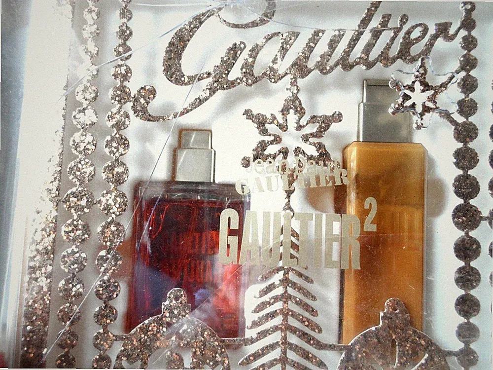 Gaultier 2 Jean Paul Gaultier Set 1.3 oz EDP Spray + 3.3 oz Lotion Damaged Box