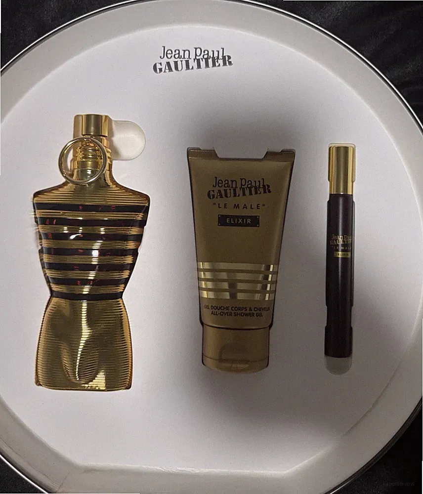 Jean Paul Gaultier Le Male Elixir Fragrance Gift Set Spray 183.9g